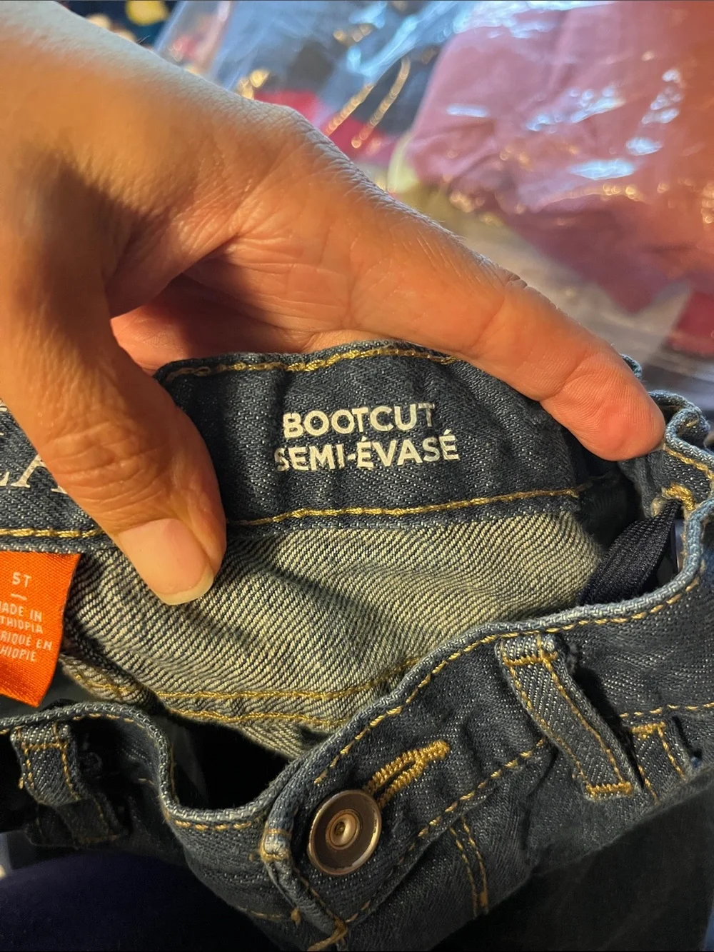 The Children's Place Dark Blue Denim Jeans
